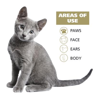 Show full view: Wahl Refresh Coconut Lime Verbena Cat Cleaning Wipes, White/Black/Gold slide 8 of 11