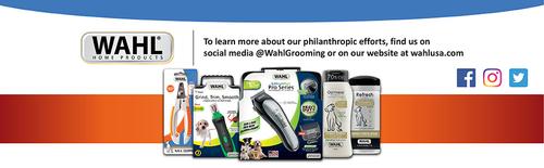 Show full view: Wahl Refresh Large Coconut Lime Verbena Dog Cleaning Wipes, White/Black/Gold slide 5 of 5