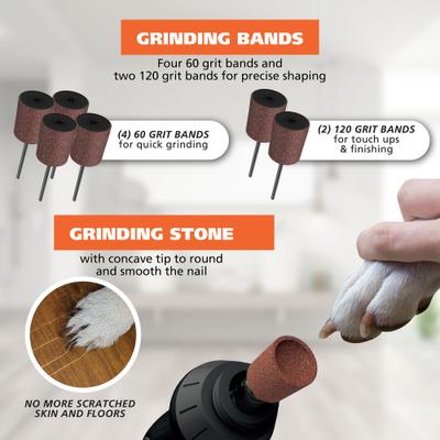 Show full view: Wahl Dog Nail Grinder, Black/Grey slide 8 of 11