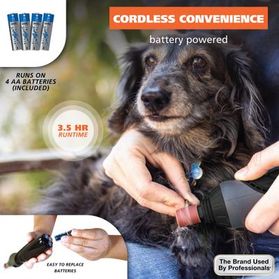 Show full view: Wahl Dog Nail Grinder, Black/Grey slide 4 of 11