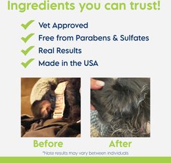 Swederma Keto-C Dog & Cat Shampoo, Cucumber Melon Scent, White, 8-fl oz bottle slide 2 of 6