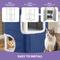 Show in main carousel: Wooflex Cat Cube 2-Level Indoor Cat Condo, Blue slide 6 of 10