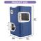Show in main carousel: Wooflex Cat Cube 2-Level Indoor Cat Condo, Blue slide 3 of 10