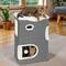 Show in main carousel: Wooflex Cat Cube 2-Level Indoor Cat Condo, Grey slide 1 of 8