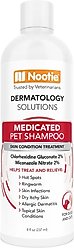 Nootie Medicated Antimicrobial Dog Shampoo, 8-fl oz bottle
