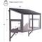 Show in main carousel: beeNbkks Cat Catio Window Perch with Acrylic Screens, Grey slide 6 of 8