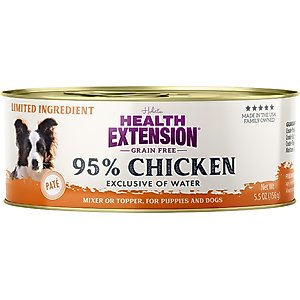 Health Extension Grain-Free Chicken Canned Dog Food, 5.5-oz, case of 24