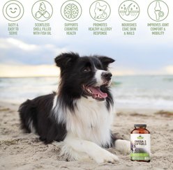 Strawfield Pets Omega-3 Soft Gels Supplement for Dogs & Cats, 250 count slide 2 of 9