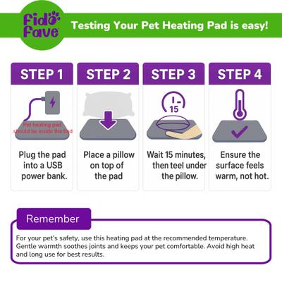 Show full view: Fido Fave Dog & Cat Bed Warmer Insert, Gray slide 6 of 9