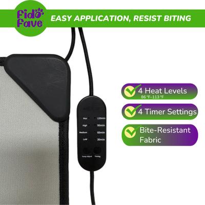 Show full view: Fido Fave Dog & Cat Bed Warmer Insert, Gray slide 8 of 9