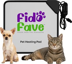 Fido Fave Dog & Cat Bed Warmer Insert, Gray