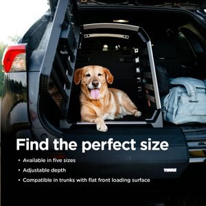 Thule Allax Dog Crate, Black/Silver, X-Large