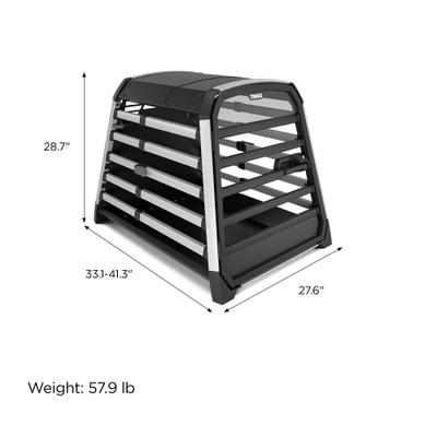 Show full view: Thule Allax Dog Crate, Black/Silver, X-Large slide 6 of 10
