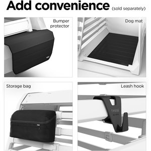 Thule Allax Dog Crate, Black/Silver, Large