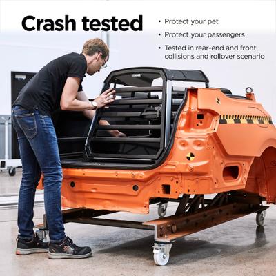 Show full view: Thule Allax Dog Crate, Black/Silver, Large slide 3 of 10