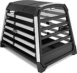 Thule Allax Dog Crate, Black/Silver, Large
