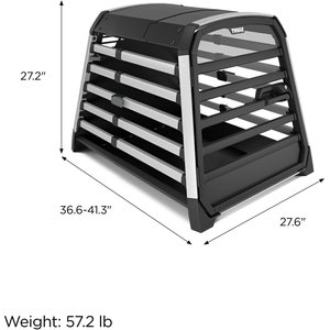 Thule Allax Dog Crate, Black/Silver, Large