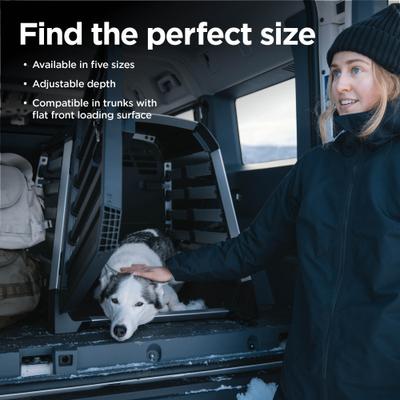 Show full view: Thule Allax Dog Crate, Black/Silver, Large slide 7 of 10