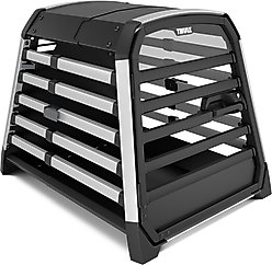 Thule Allax Dog Crate, Black/Silver, Medium