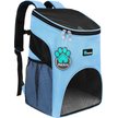 Show in main carousel: PetAmi Premium Backpack Dog & Cat Carrier, Light Blue slide 1 of 9