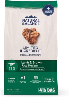 Natural Balance Limited Ingredient Lamb & Brown Rice Recipe Dry Dog Food