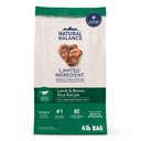 Natural Balance Limited Ingredient Lamb & Brown Rice Recipe Dry Dog Food, 4-lb bag