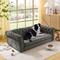 Show in main carousel: Cesicia Rectangular Furniture Style Sofa Dog Bed, 55-in, Dark Gray slide 3 of 7