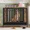 Show in main carousel: Cesicia Single Door Furniture Style Dog Crate with Tray, Vintage Wooden, 39 inch slide 3 of 5