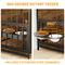 Show in main carousel: Cesicia Single Door Furniture Style Dog Crate with Cushion & Bowls, Black, 41 inch slide 3 of 7