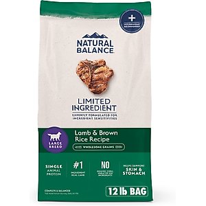 NATURAL BALANCE Limited Ingredient Diets Lamb Brown Rice