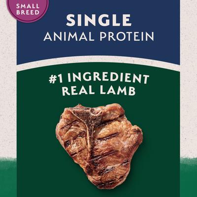 Show full view: Natural Balance Limited Ingredient Lamb & Brown Rice Small Breed Bites Recipe Dry Dog Food, 4-lb bag slide 6 of 11