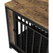 Show in main carousel: Cesicia Single Door Furniture Style Dog Crate with Tray, Vintage Wooden, 39 inch slide 4 of 5