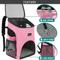 Show in main carousel: PetAmi Premium Backpack Dog & Cat Carrier, Pink slide 3 of 9