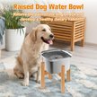 Show in main carousel: UPSKY Elevated Stainless Steel Dog Water Bowl with Stand, 3-l slide 6 of 6