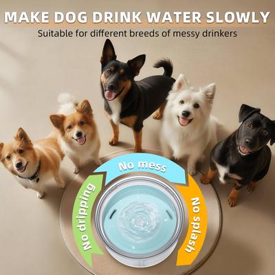 Show full view: UPSKY No Spill Dog Water Bowl, 1.2-gal slide 8 of 9
