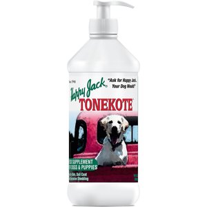 Happy Jack Tonekote Itch Relief Skin & Coat Supplement Oil for Dogs, 16-fl oz bottle