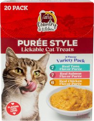 Country Kitchen Combo Liquid Puree Lickable Cat Treats 0.5-oz tube, 20 count