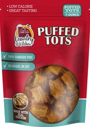 Country Kitchen Puffed Tots Chicken Dog Chews, 7-oz bag