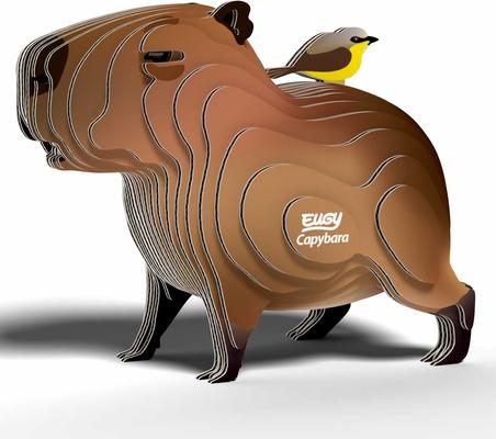 Show full view: Eugy Capybara 3D Puzzle slide 2 of 4