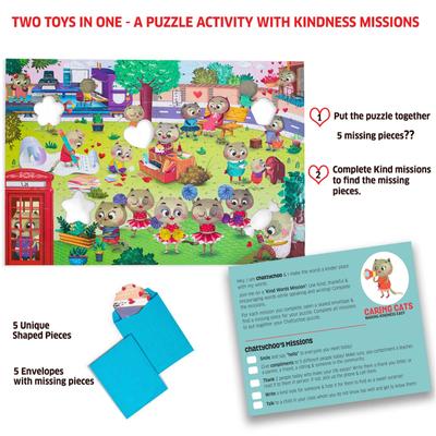 Show full view: Chalk & Chuckles Chattychoo Puzzle slide 2 of 4