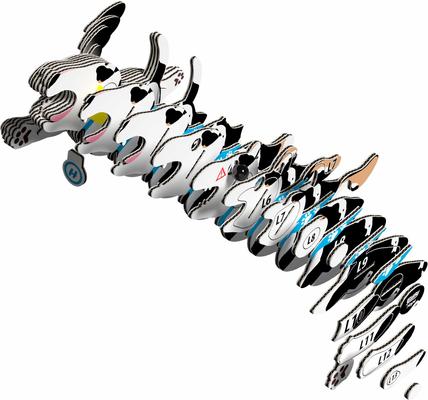 Show full view: Eugy Dog Hope 3D Puzzle slide 3 of 4