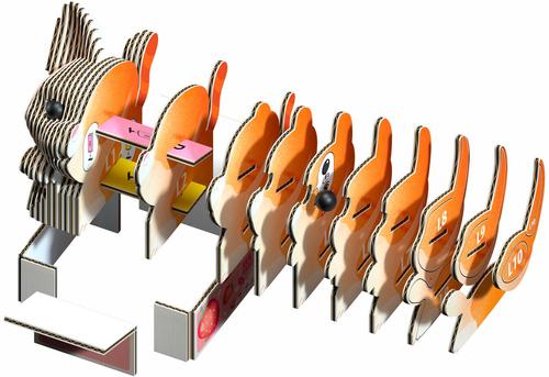 Show full view: Eugy Cat Pumpkin 3D Puzzle slide 3 of 3