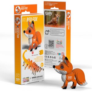 Eugy Red Fox 3D Puzzle