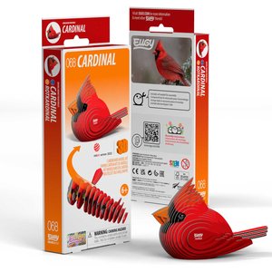 Eugy Cardinal 3D Puzzle