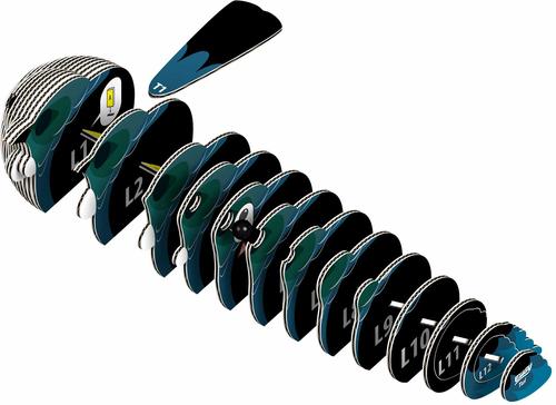 Show full view: Eugy Tui 3D Puzzle slide 3 of 4