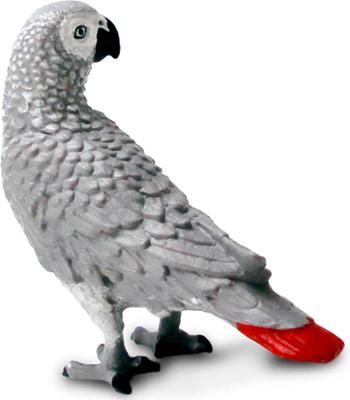 Show full view: Safari Ltd. African Gray Parrot slide 3 of 6