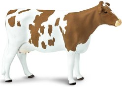 Safari Ltd. Ayrshire Cow Figurine