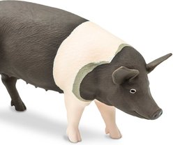 Safari Ltd. Hampshire Pig Figurine slide 2 of 6