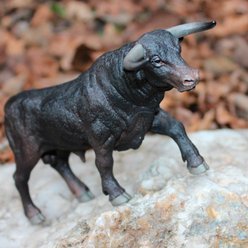 Safari Ltd. Black Bull Figurine slide 2 of 6