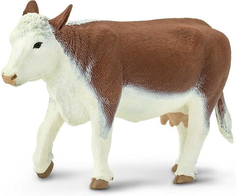 Show full view: Safari Ltd. Hereford Cow slide 2 of 6